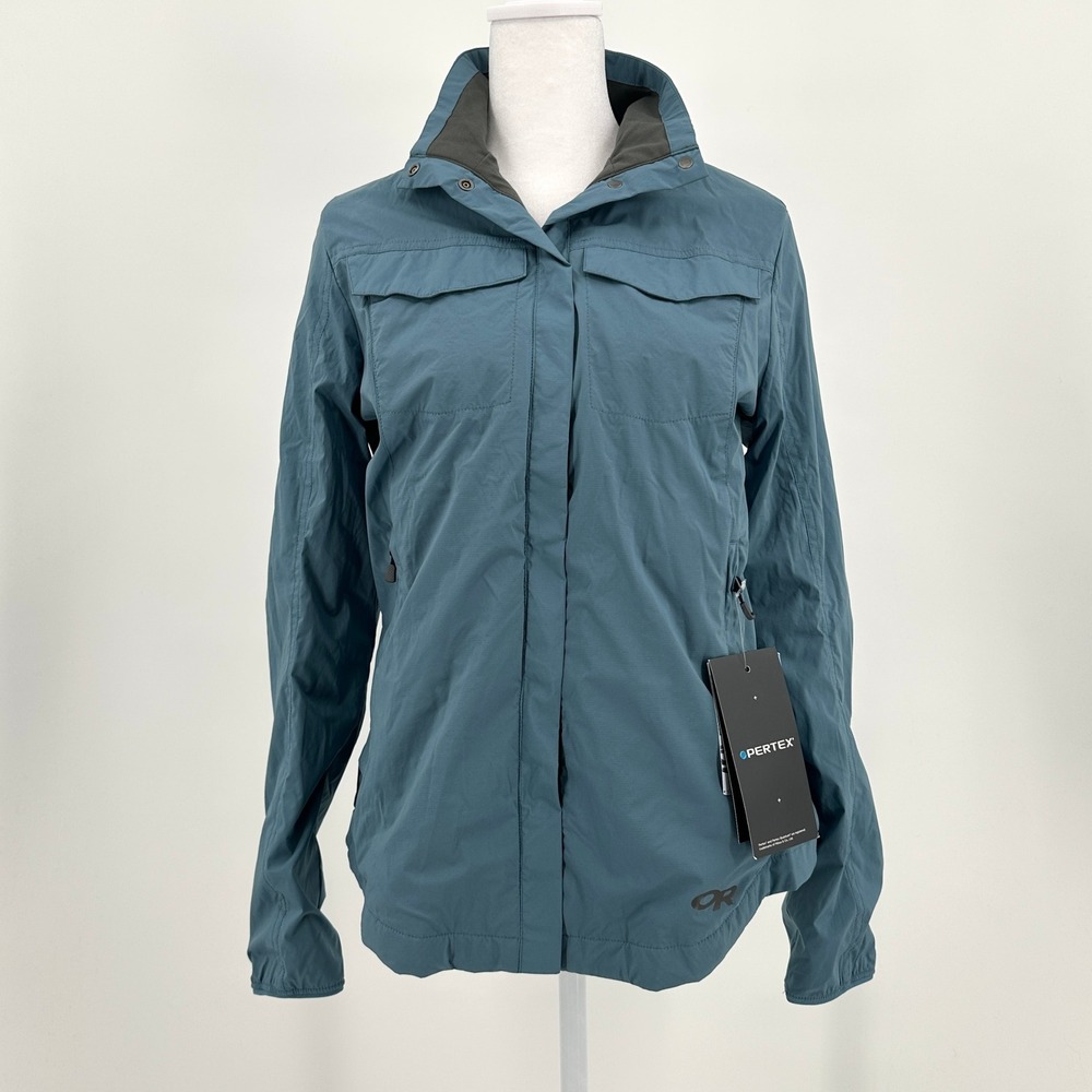 Outdoor Research Microlight Shirt Jacket Vintage Blue‎ Pertex Quantum Air Small